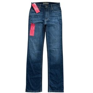 Kimes Ranch Sarah Straight Leg Blue Jeans 4/32 Western Cowgirl USA Denim New